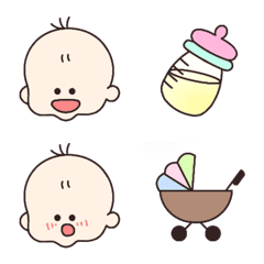 pastel baby & baby goods Emoji