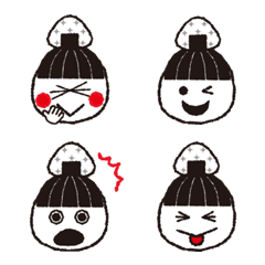Rice ball(onigiri) sue Emoji