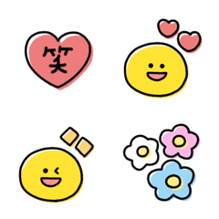 Pastel cute smile Emoji (1)