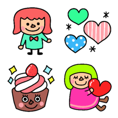 My favorite happy emojis. 