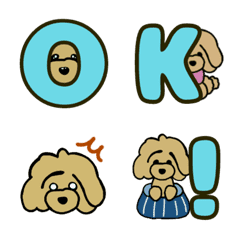 friendly poodle emoticon