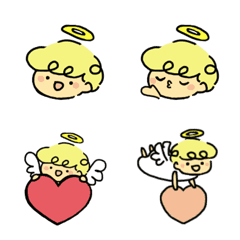 love angel emoji