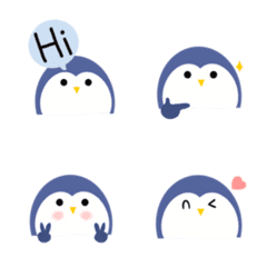 Penguin emoji so cute