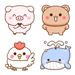 -Simple animal emoji-