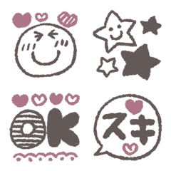 Marup's emoji Dull color