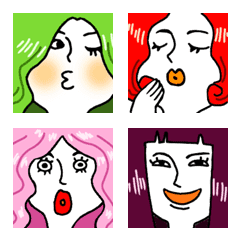Funny face girls