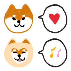 Shiba Inu various emoji