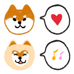 柴犬たちの絵文字 Line絵文字 Line Store 柴犬たちの絵文字 Line絵文字 Line Store