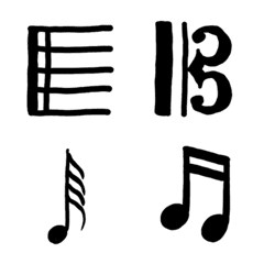 Musical Notations and Symbols Emoji 1