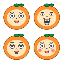 Fruits Brothers Emoji (Orange)