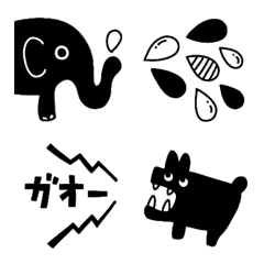 My favorite simple animal emojis. 
