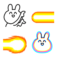Estranho coelho emoji