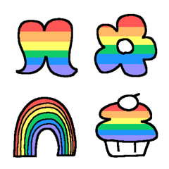 All Rainbow emoji 