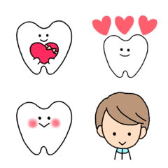 Cute teeth and detntist Emoji