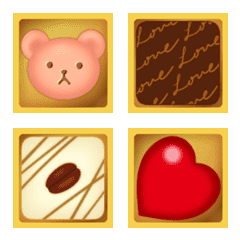 Valentine Chocolate Emoji