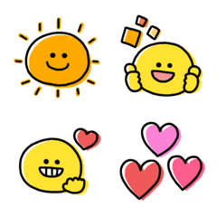 Pastel cute smile Emoji (2)