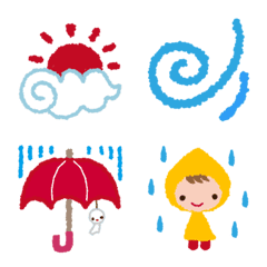 Cute weather Emoji