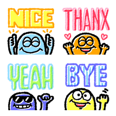 Pop Handwriting Emoji vol.2