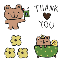 Various set emoji 158 adult cute simple