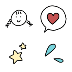 simple iroiro emoji