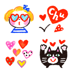 Hi! Happy Girl! Emoji 2
