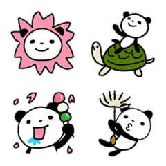 a graffiti panda Emoji 3