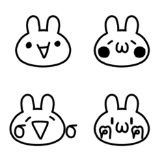Emoticon coelho emoji