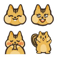 cute squirrel emoji