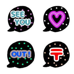  neon  emoji