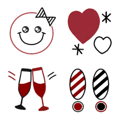 Cute Adult Calm Simple Pastel Emoji