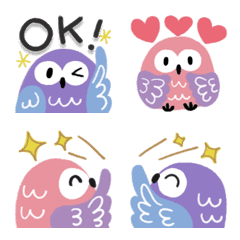 Owl happy Emoji
