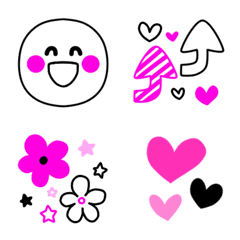 Cute Adult Calm Simple Girly Emoji