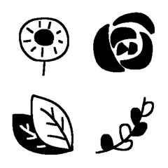 Emoji with flower only2