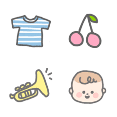 pastel baby emoji