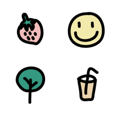 simple and elegant Emoji