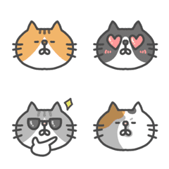 CATS LOVE THE BONITO-EMOJI-