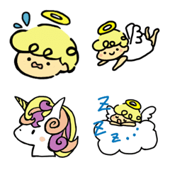 healing angel emoji 