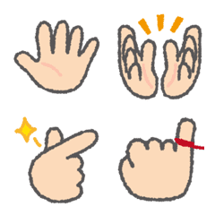 pretty hand Emoji