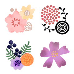 Adult Scandinavian Botanical Emoji