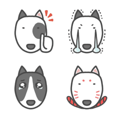 Bull Terrier from DLB-EMOJI-
