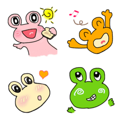 Frog expression (Emoji)