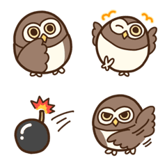 The Little Owl KOKINMARU Emoji