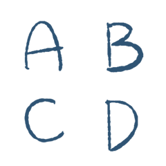 Simple dark blue ABC 39