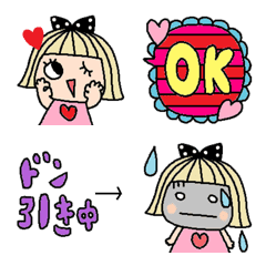 Various set emoji 186 adult cute simple