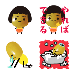 Emoji in Morokoshi-chan family