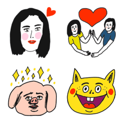 Girl & Animal Emoji