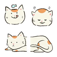 小桔貓の日常 (Little orange cat Emoji)