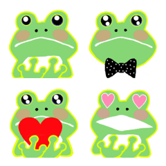 cute happy frog