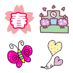 spring emoji etc