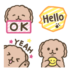 Toy Poodle Emoji 1